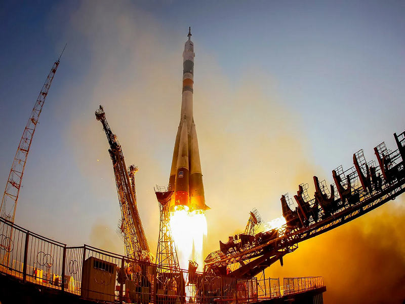 С космодрома «Байконур» на 15 сентября 2023 года в 22 час 44 мин местного времени, запланирован запуск транспортного пилотируемого корабля «Союз МС-24».